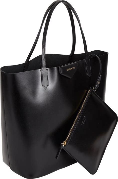 givenchy shopper black leather|Givenchy tote bag sale.